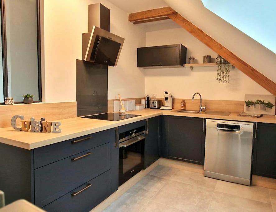 Appartement Charmant Et Spacieux Auxerre Exterior foto